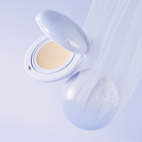 Too Cool For School Air Fit Cushion (Full/Refill) + Makeup Fixer (2 Pack)