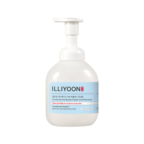 ILLIYOON Ceramide Ato Bubble Wash & Shampoo 400ml
