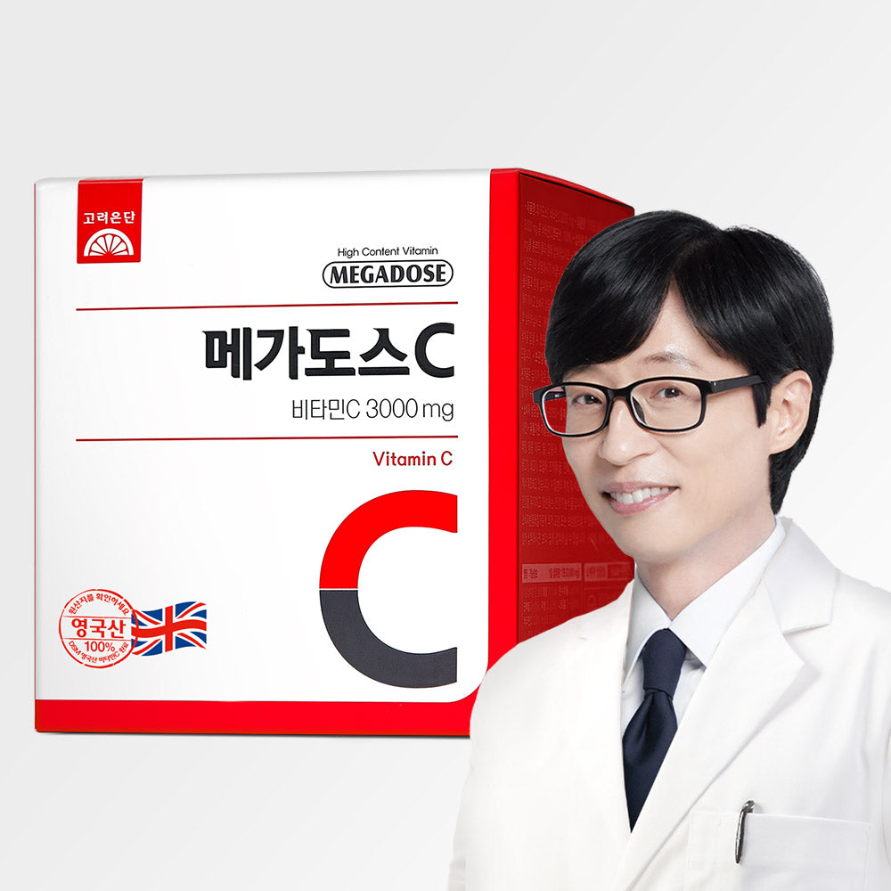 Koreaeundan Megadose C Vitamin C 3000 mg 100 Sachets (300 g)