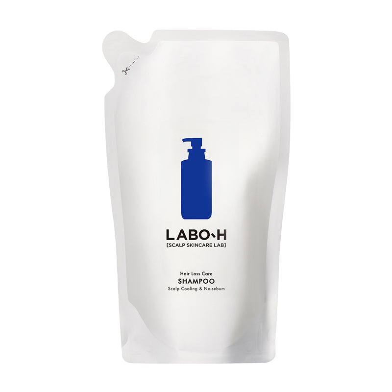 Labo H Scalp Strengthening Clinic Cooling No-Sebum Shampoo Refill Pack 400ml