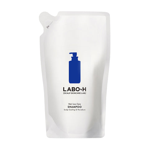 Labo H Scalp Strengthening Clinic Cooling No-Sebum Shampoo Refill Pack 400ml