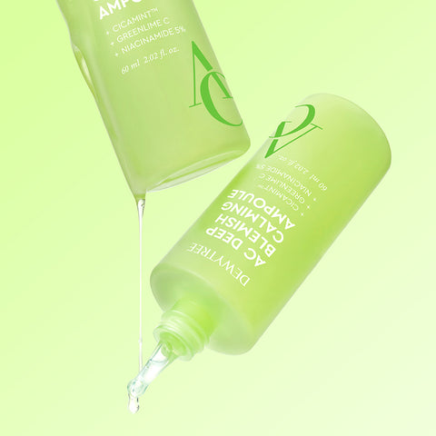 Dewytree AC Deep Soothing Special 3-Piece Set (Ampoule / Cream / Mask)