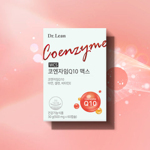 Dr. Lean Coenzyme Q10 Max 500mg x 60 Capsules 6 Bottles (12-month)