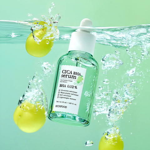 Skinfood Shine Muscat Cica BHA Soothing Skin Texture Serum 50ml