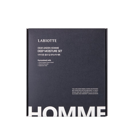 Labiotte Men's Deep Moisture Set (Skin, Aftershave & Lotion)
