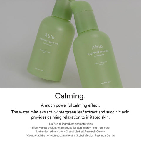 Soonsu Beauty Heartleaf Essence Calming Pump application use