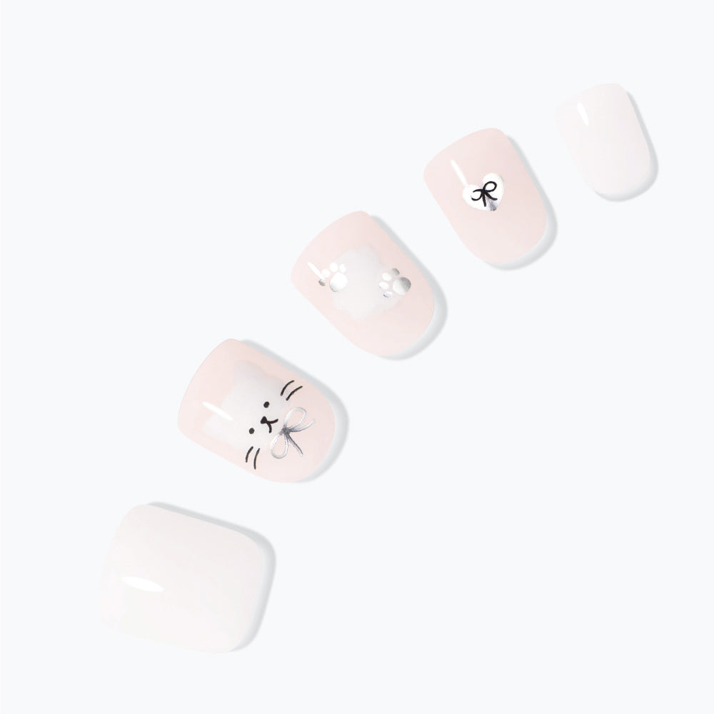 Dashing Diva Magic Press Baby Miyu (Short Square) Nail Tips