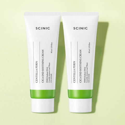 SCINIC Centella PDRN Cica & Soothing Cream 80ml (2 Pack)