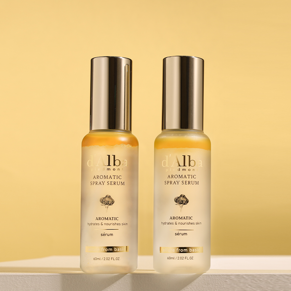 d'Alba White Truffle Aromatic Spray Serum 60ml Double Pack