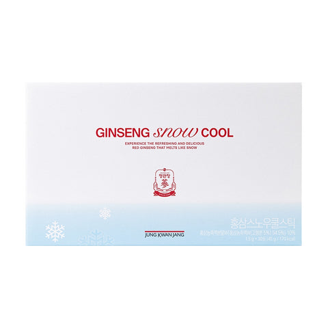 JungKwanJang Red Ginseng Snow Cool Stick 1.5g (30 Sticks)