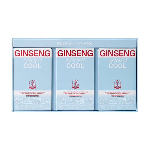 JungKwanJang Red Ginseng Snow Cool Stick 1.5g (30 Sticks)