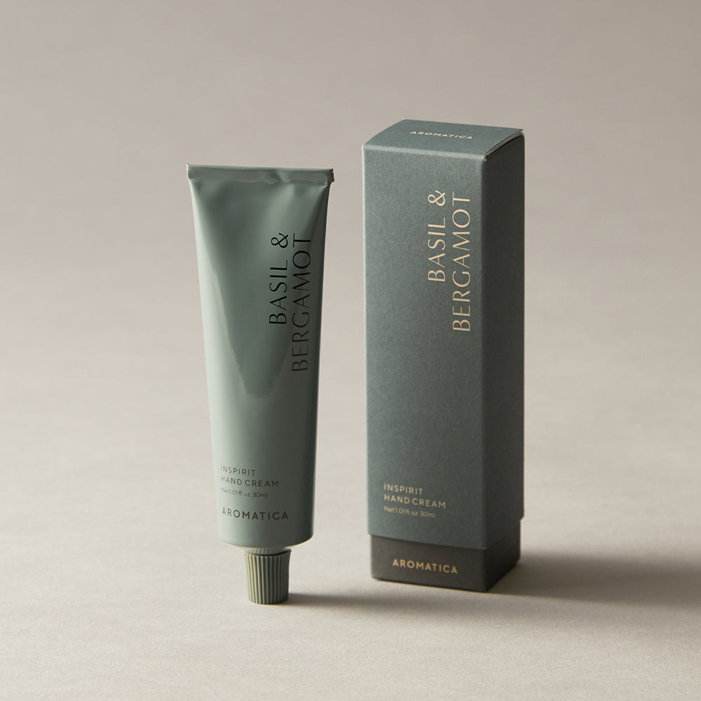 Aromatica Inspirit Hand Cream Basil & Bergamot 30ml