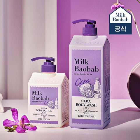Milk Baobab Cera Treatment Baby Powder Scent, 1.2L (1pc)