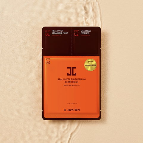 JAYJUN Black Water Glow Mask 3STEP (10 Sheets)