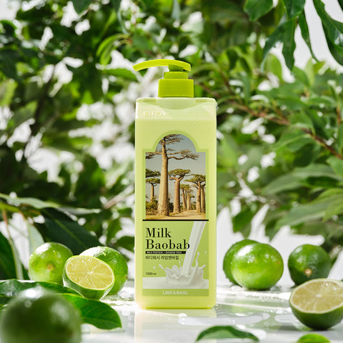 Milk Baobab Original Treatment Lime & Basil, 1L