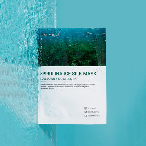 Desembre Spirulina Cica Cooling Hydrating Mask Pack 250ml 10 Sheets