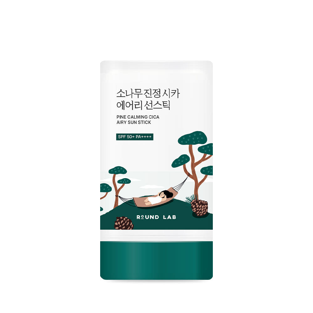 Round Lab Pine Calming Cica Airy Sun Stick 19g