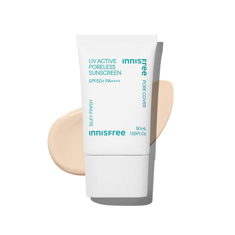 Innisfree UV Active Poreless Sunscreen 50ml (2 Pack)