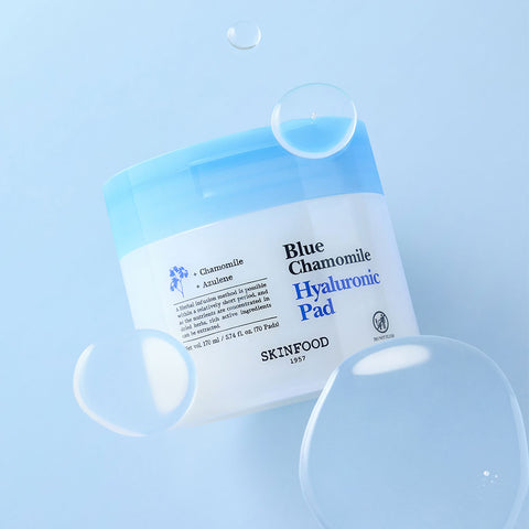 Skinfood Blue Chamomile Hyaluronic Moisture Gel Dual-Adhesion Pads 170ml 70P