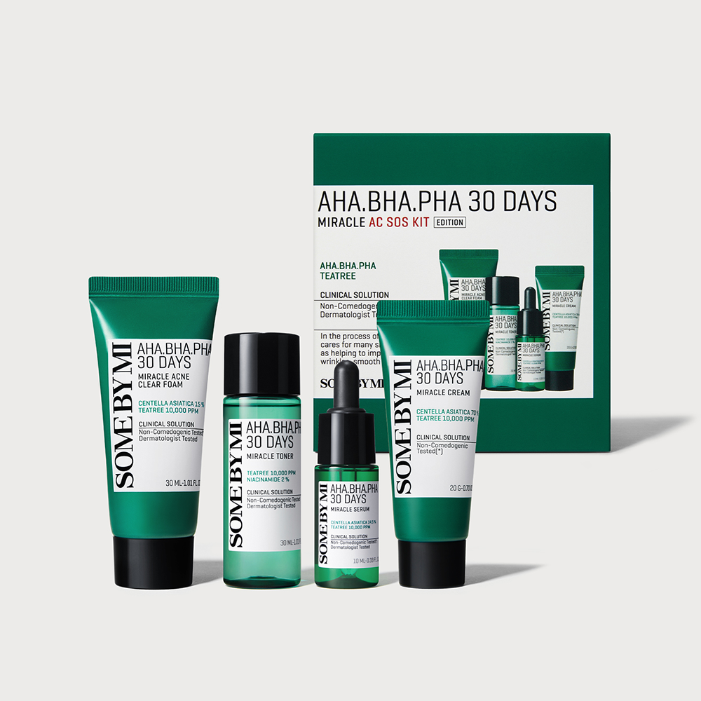 Some By Mi AHA BHA PHA 30 Days AC SOS Kit (4-Piece Set)