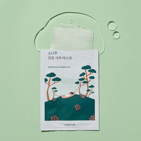 Round Lab Pine Calming Cica Mask 10P