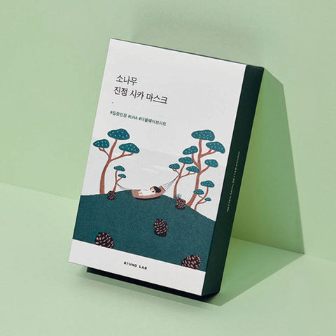 Round Lab Pine Calming Cica Mask 10P