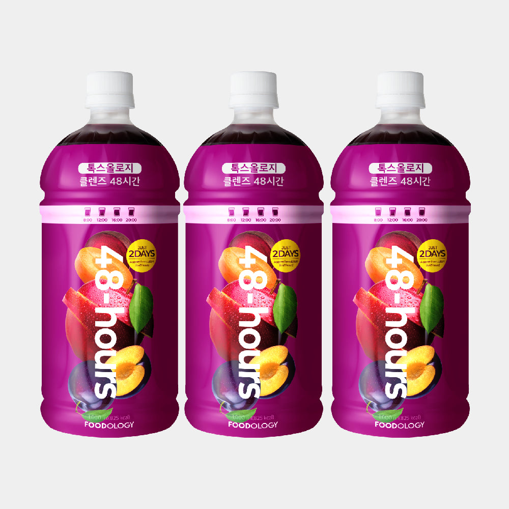Foodology Toxology Cleanse 48-Hour Fasting Cleanse Juice (3 Pack)