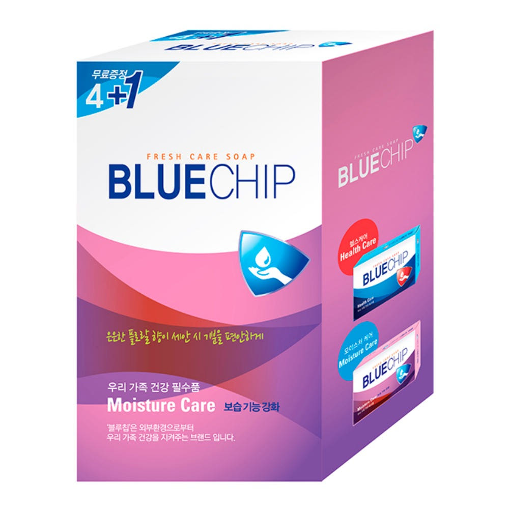 Bluechip Moisture Care Soap 100g x 5