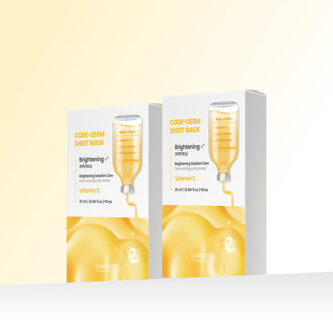 Labiotte CodeDerm Vegan Sheet Mask 25ml (10 Sheets)