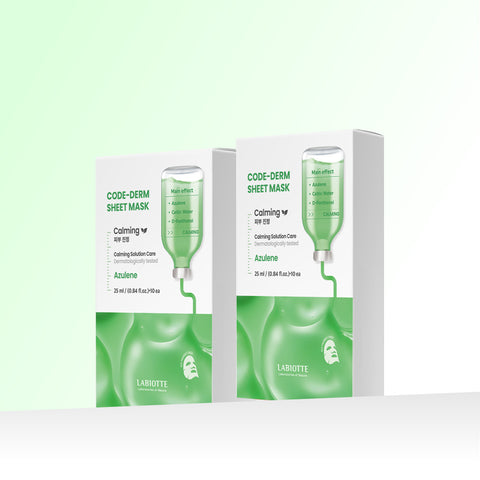 Labiotte CodeDerm Vegan Sheet Mask 25ml (10 Sheets)