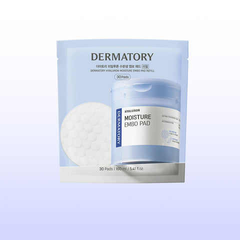 Dermatory Toner Pad Refill 30 Pads (Black / Cica / Moisture)