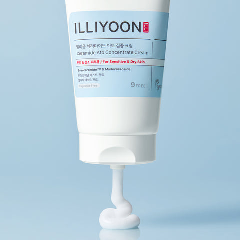ILLIYOON Ceramide Ato Intensive Cream (Fragrance-Free) 200ml + 200ml + 30ml