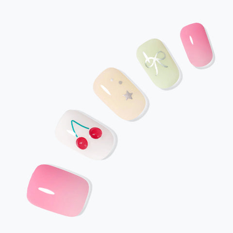 Dashing Diva Magic Press Sweet Joy (Regular Round) Nail Tips