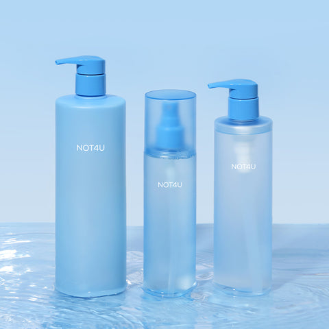 NOT4U Clear Body Wash & Mist & Serum (500ml + 200ml + 290ml)