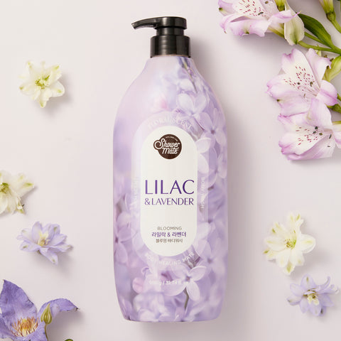 Shower Mate Blooming Body Wash 900g Lilac & Lavender