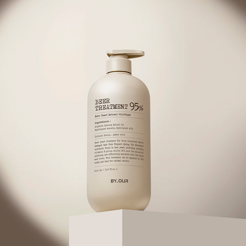 Byour Beer Yeast Hair Loss Care Shampoo 1017ml + Beer Yeast Protein Treatment 1017ml
