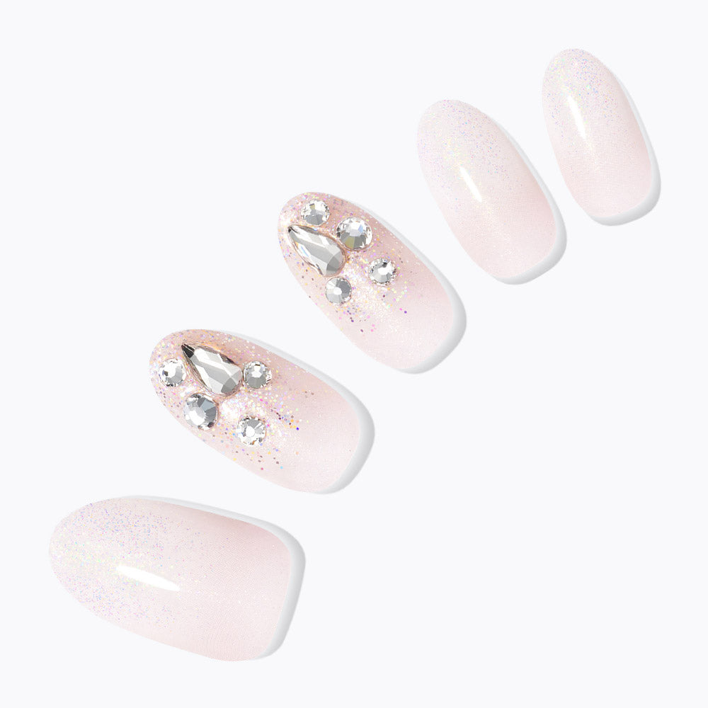 Dashing Diva Magic Press Euphoria (Almond) Nail Tips