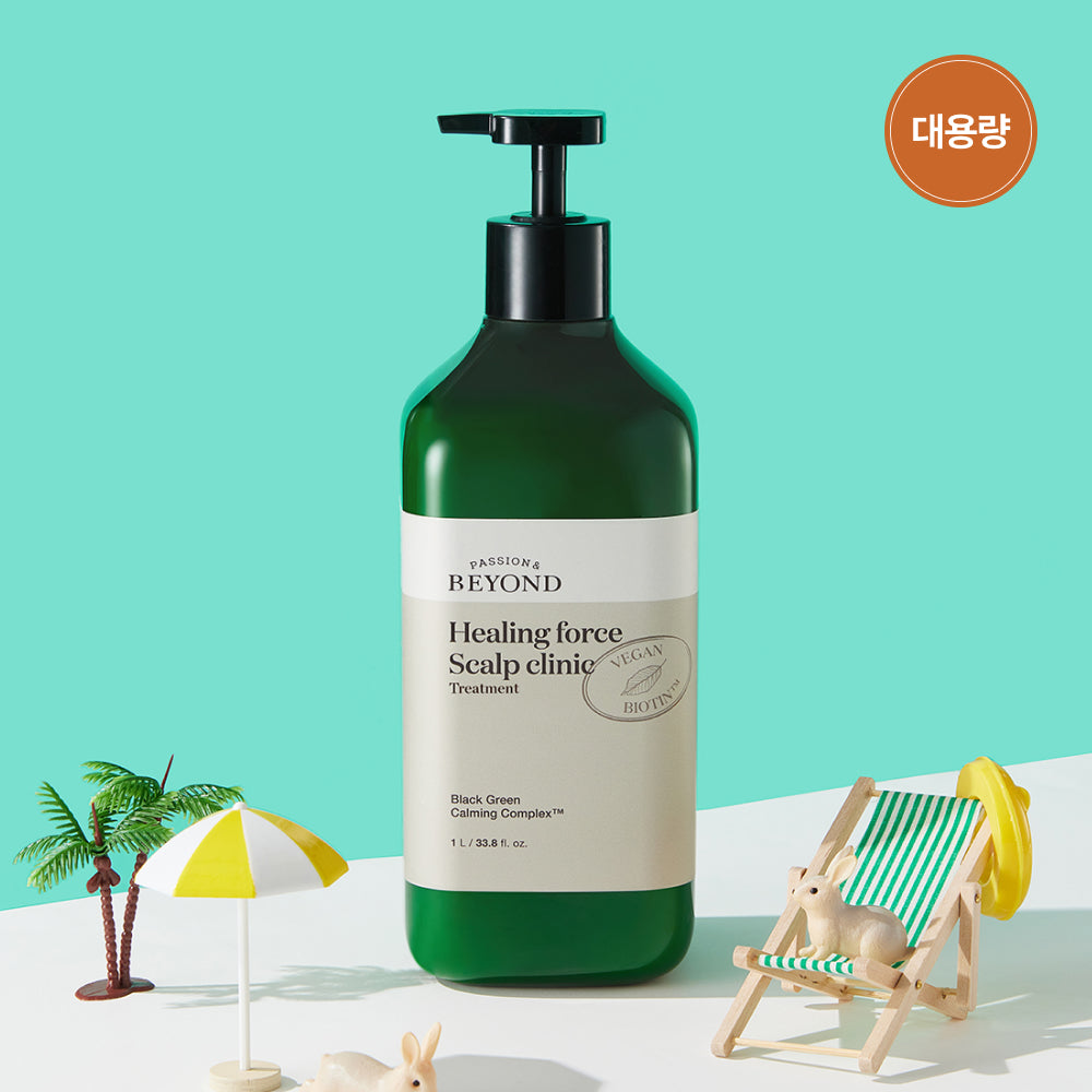 BEYOND Healing Force Scalp Clinic Treatment 1L (Hair Loss Symptom Relief, Herb Scent)
