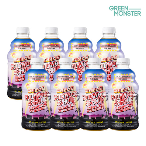 Green Monster Hollywood 48-Hour Original Cleanse Juice 947 ml 8 Bottles (Vegan)