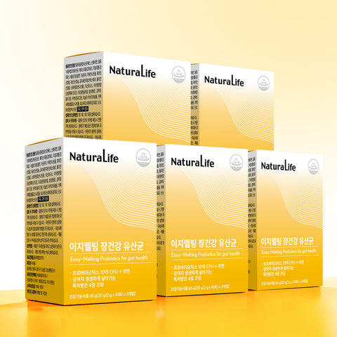 Alive Natural Life Easy Melting Gut Health Probiotics 30 Sachets x 5