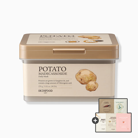 Skinfood Potato Madecassoside Daily Trace Mask 30P