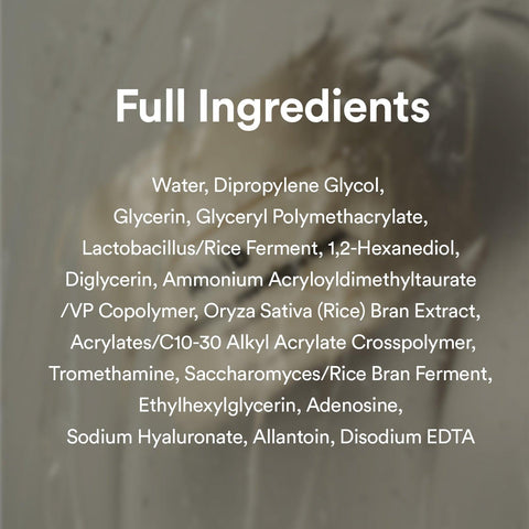 Soonsu Beauty Rice Priobotics Overnight Mask Barrier Jelly texture close-up