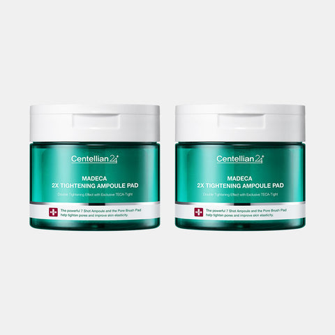 Centellian24 Madeca Double Tightening Ampoule Pad 165ml (60 Pads) (2 Pack)