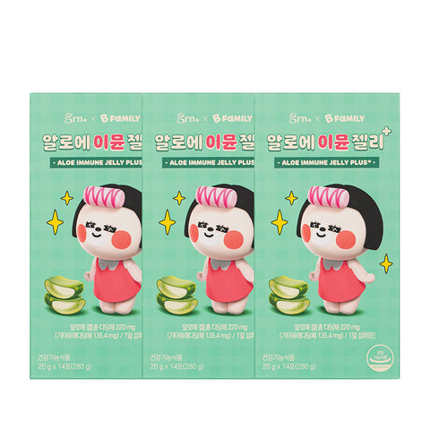 GRN Aloe Immune Jelly 14 Pouches x 3 Boxes