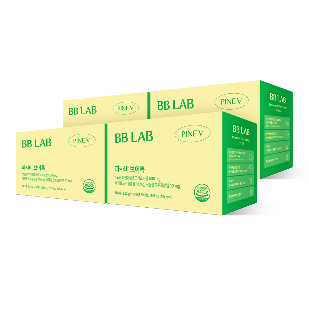 Nutrione BB Lab Pasabi V-Tok Chewable 30 Sachets x 4