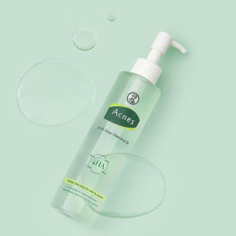 Acnes Poha Deep Cleansing Oil 190ml (2 Pack) (includes 5 x 2ml samples)