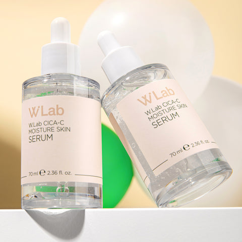 W.Lab Cica C Moisture Skin Serum 70ml (2 Pack)
