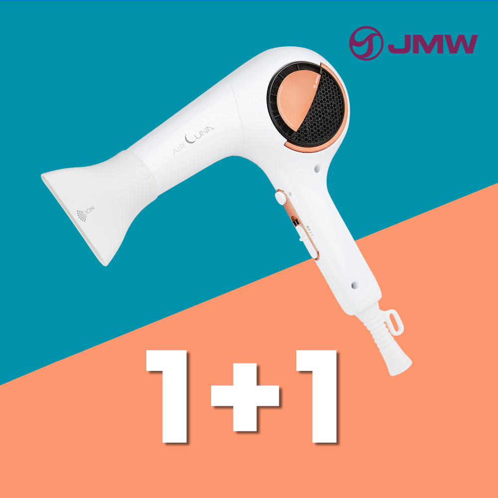 JMW AirLuna High-Performance Aviation Motor Hair Dryer (White & Black) MC5A01A