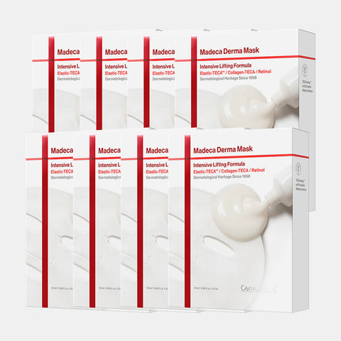 Centellian24 Madeca Derma Mask Intensive Lifting Formula - 10 sheets ¡¿ 8 boxes + Perfection Lotion