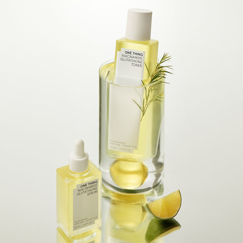 One Thing Niacinamide & Glutathione Set (Toner 210ml + Serum 50ml)